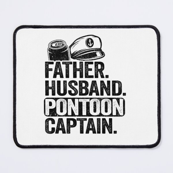 Item preview, Father Husband Pontoon Captain Funny Pontoon designed and sold by Stronzi.