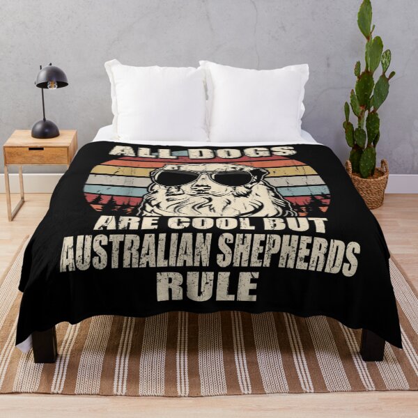 Item preview, All Dogs Are Cool But Australian Shepherds Rule designed and sold by angelata.