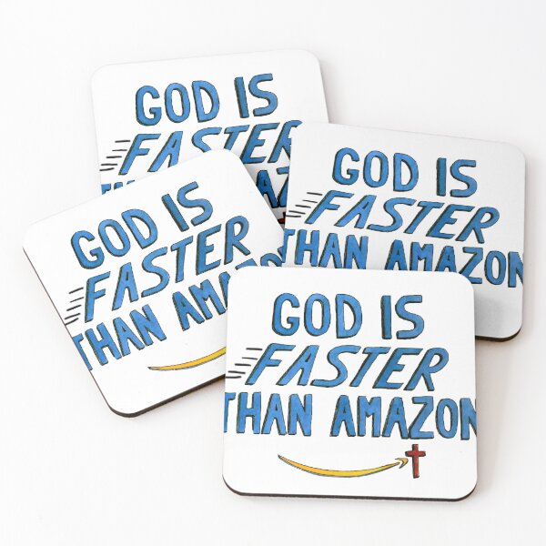 Item preview, God Is FASTER than Amazon designed and sold by Kendal  Huntsman.
