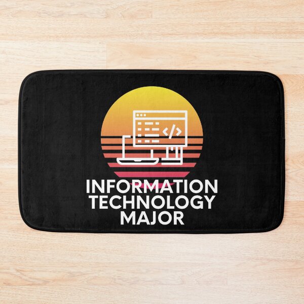 Item preview, Information Technology Major Colorful Sunset College Student Graphic designed and sold by EllConApparel.