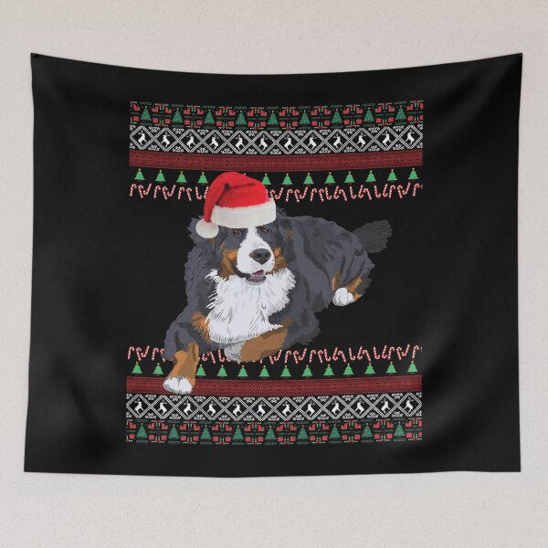 Item preview, Berner Christmas Gift Ugly Bernese Mountain Dog Christmas Sweater  designed and sold by FunShirtDesigns.
