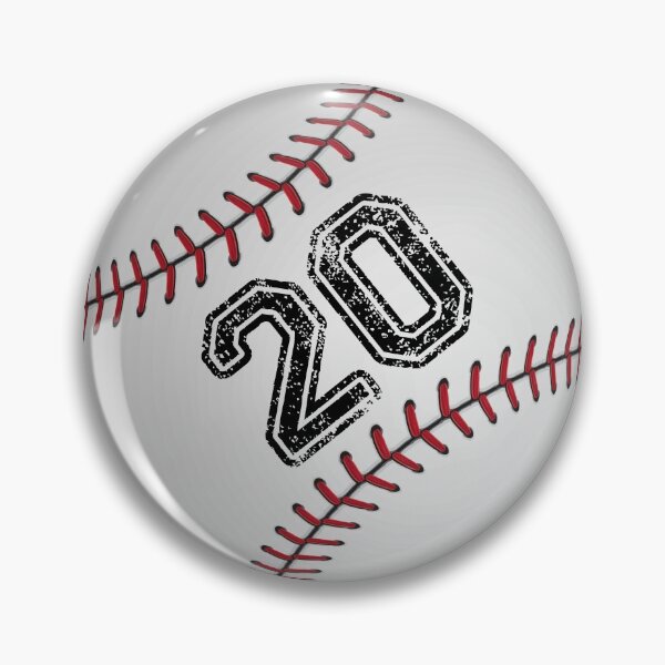Item preview, Baseball ball number 20, twenty  designed and sold by TheCultStuff.