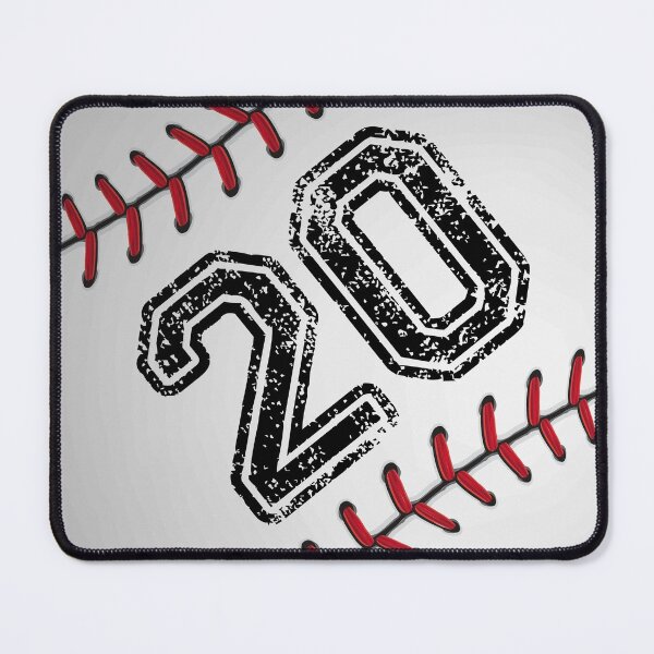 Item preview, Baseball ball number 20, twenty designed and sold by TheCultStuff.