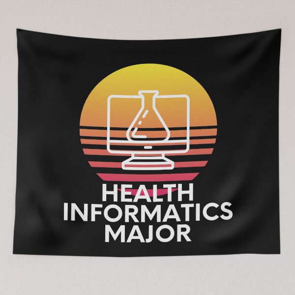 Item preview, Health Informatics Major Colorful Sunset College Student Graphic designed and sold by EllConApparel.