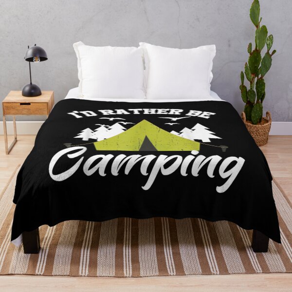 Item preview, Gift For People Who Love To Camp I'd Rather Be Camping designed and sold by angelata.