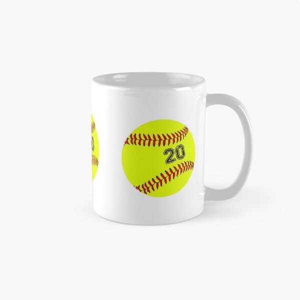 Item preview, Softball ball number 20, twenty  designed and sold by TheCultStuff.