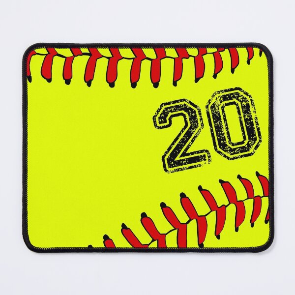 Item preview, Softball ball number 20, twenty designed and sold by TheCultStuff.
