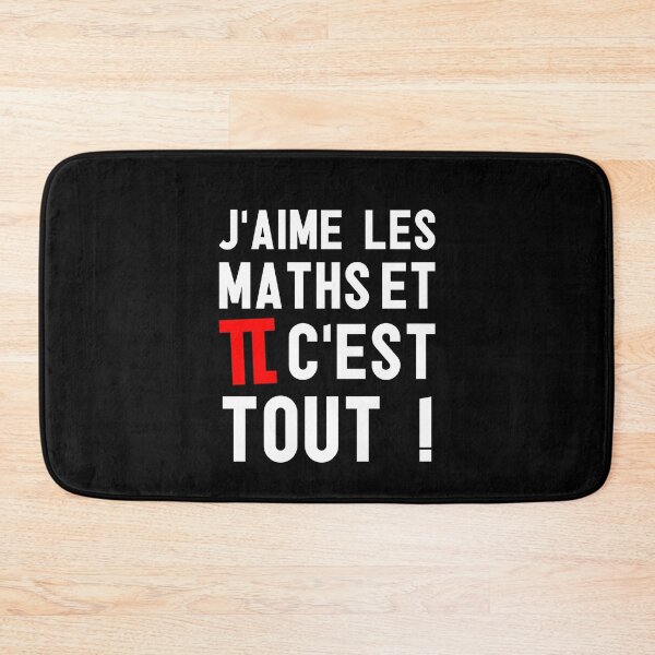 Item preview, I LOVE MATHS AND PI THAT'S ALL! designed and sold by francoisville.