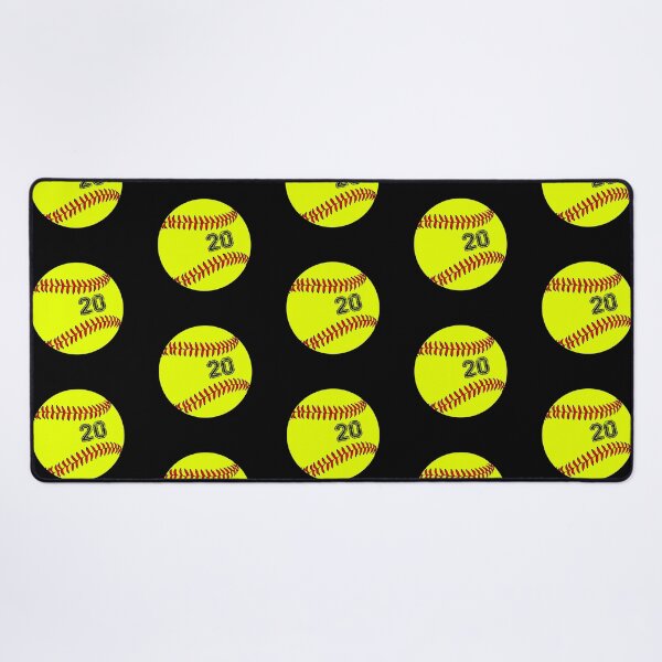Item preview, Softball ball number 20, twenty designed and sold by TheCultStuff.