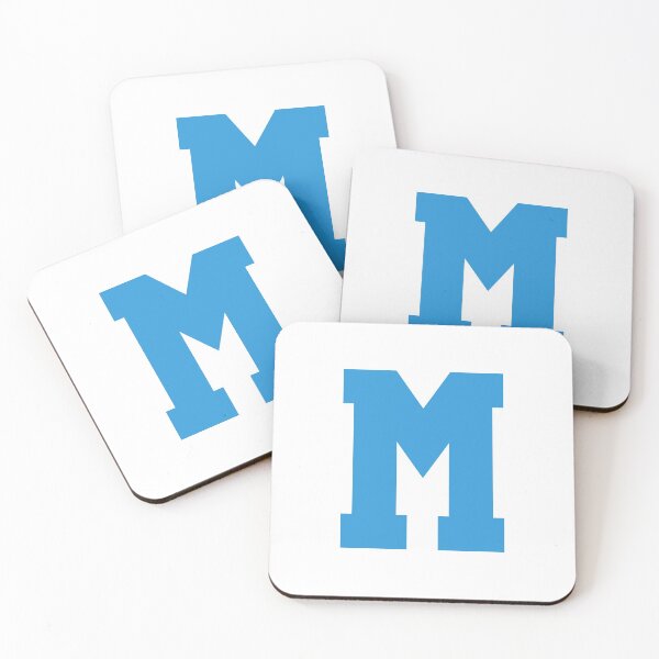 Item preview, Alphabet, Blue M, Sports letter M designed and sold by TheCultStuff.