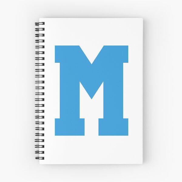 Item preview, Alphabet, Blue M, Sports letter M designed and sold by TheCultStuff.
