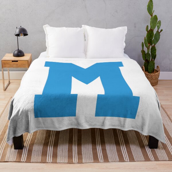 Item preview, Alphabet, Blue M, Sports letter M designed and sold by TheCultStuff.