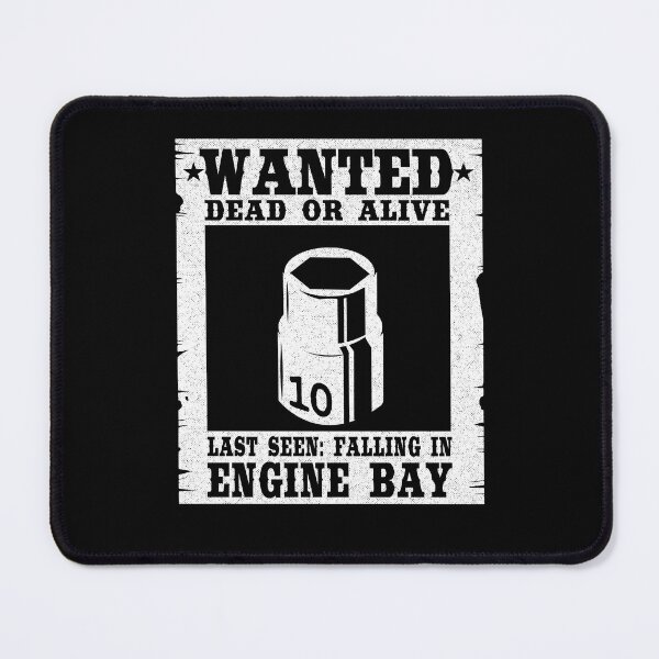 Item preview, Wanted Last Seen Falling In Engine Bay Funny Mechanic designed and sold by Stronzi.