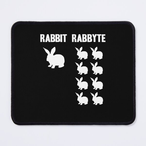 Item preview, Funny Rabbit Rabbyte Programmer Computer Humor  designed and sold by Stronzi.