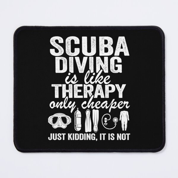 Item preview, Funny Scuba Diving Therapy Funny Scuba Divers Gift designed and sold by Stronzi.