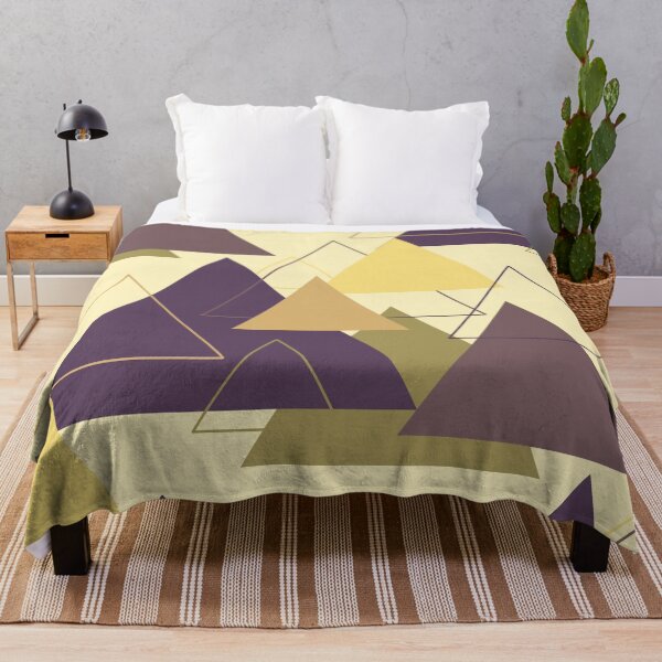 Item preview, Geometric Abstract Mountain Landscape 1 designed and sold by MaryJaneRC.