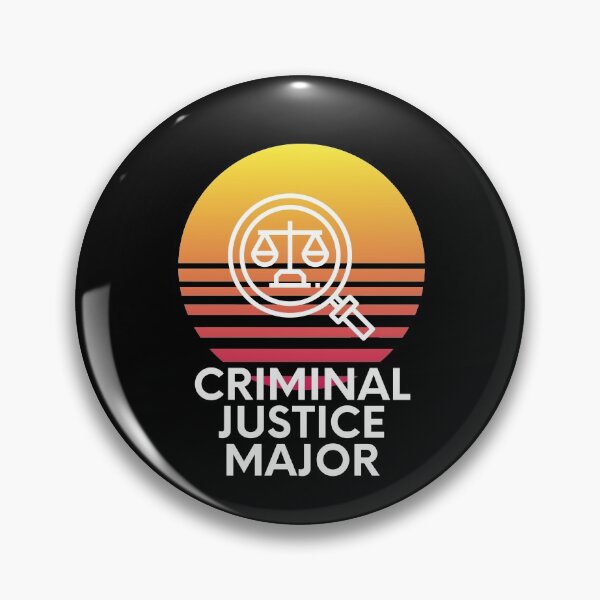 Item preview, Criminal Justice Major Colorful Sunset College Student Graphic designed and sold by EllConApparel.