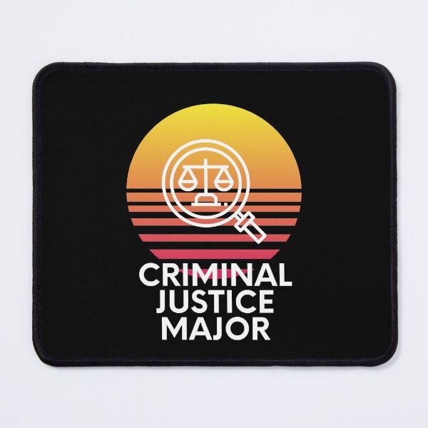 Item preview, Criminal Justice Major Colorful Sunset College Student Graphic designed and sold by EllConApparel.