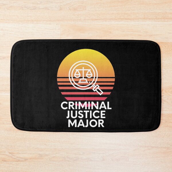 Item preview, Criminal Justice Major Colorful Sunset College Student Graphic designed and sold by EllConApparel.