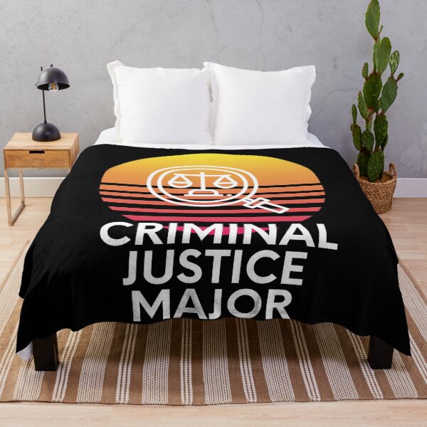 Item preview, Criminal Justice Major Colorful Sunset College Student Graphic designed and sold by EllConApparel.