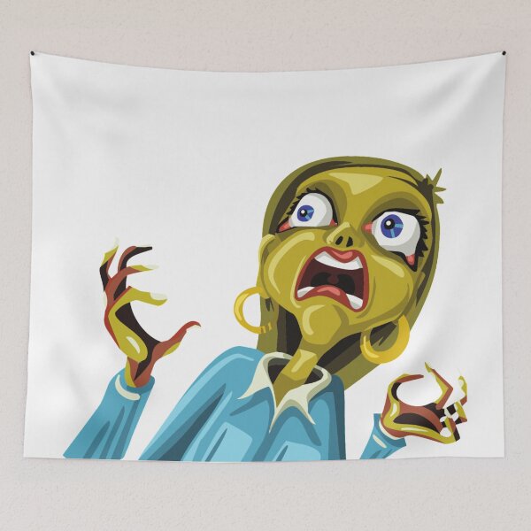 Item preview, Scared lady  designed and sold by SA Butterfly.