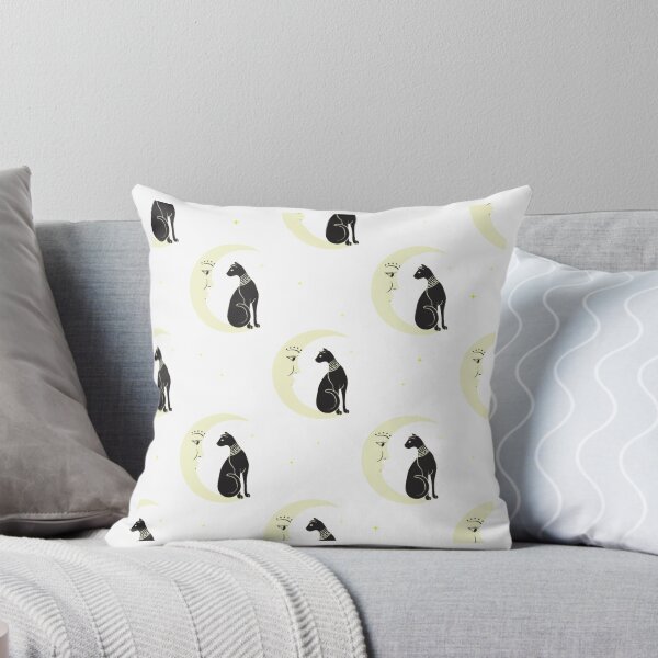Item preview, Black cat and moon designed and sold by SA Butterfly.