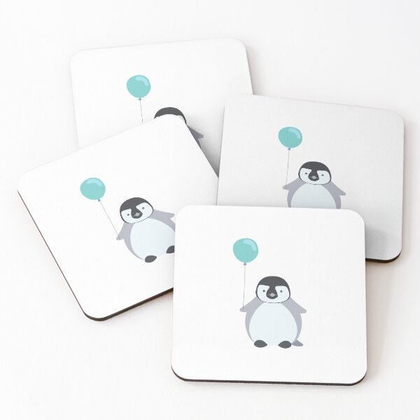Item preview, Penguin with balloons designed and sold by fhodgson.