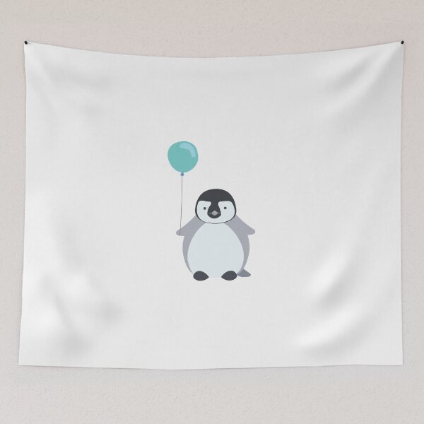 Item preview, Penguin with balloons designed and sold by fhodgson.