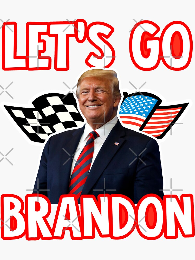 Let's Go Brandon Sticker Vinyl Decal Anti Joe Biden Lets Go