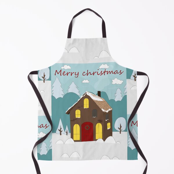 Item preview, Winter cozy holiday house designed and sold by Aleoma.