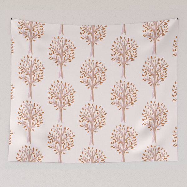 Item preview, Autumn Pastel Whimsical Tree designed and sold by SandpaperStudio.