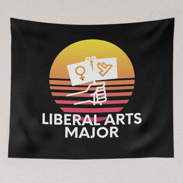 Item preview, Liberal Arts Major Colorful Sunset College Student Graphic designed and sold by EllConApparel.