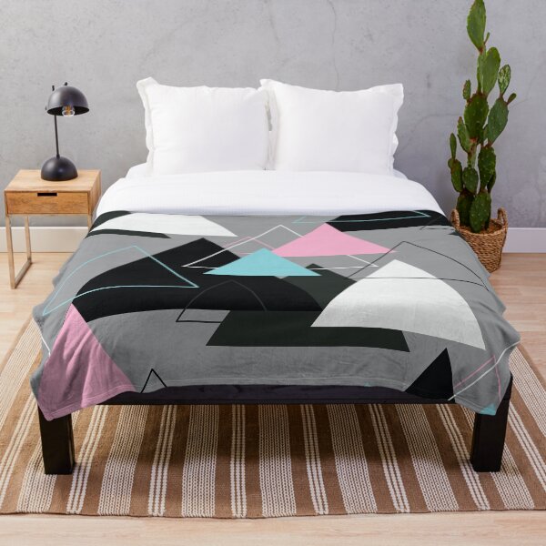 Item preview, Geometric Abstract Mountain Landscape 5 designed and sold by MaryJaneRC.