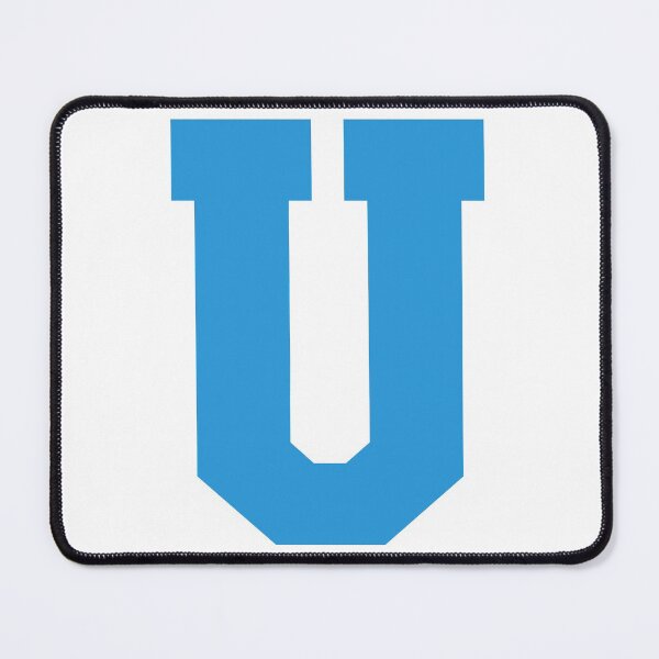 Item preview, Alphabet, Blue U, Sports letter U designed and sold by TheCultStuff.