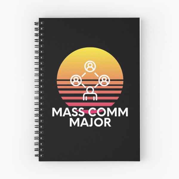 Item preview, Mass Communication Comm Major Colorful Sunset College Student Graphic designed and sold by EllConApparel.