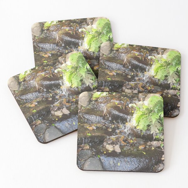 Item preview, Waterfall with Running Water and Green Plants designed and sold by Bennymp.