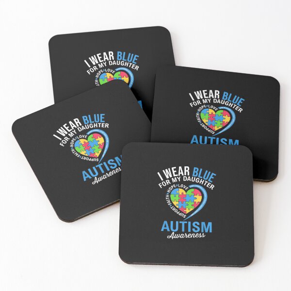 Item preview, I Wear Blue For My Daughter Autism Awareness Month designed and sold by LucaAndreien.