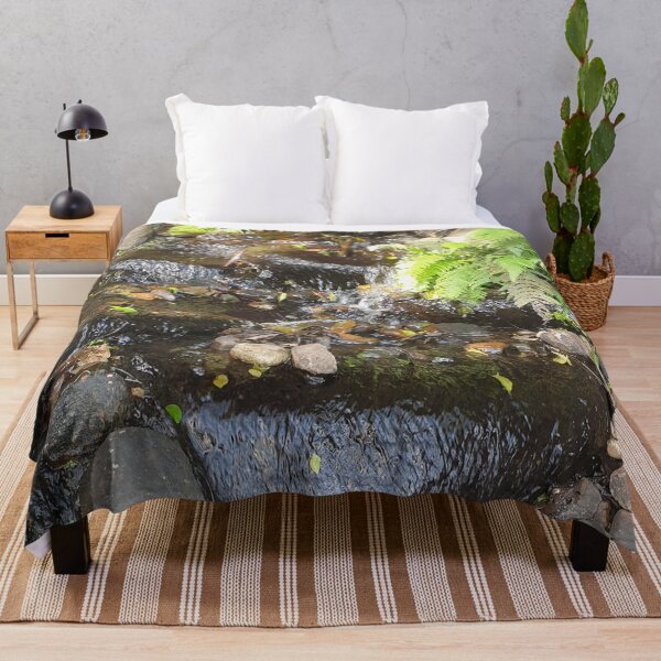 Item preview, Waterfall with Running Water and Green Plants designed and sold by Bennymp.