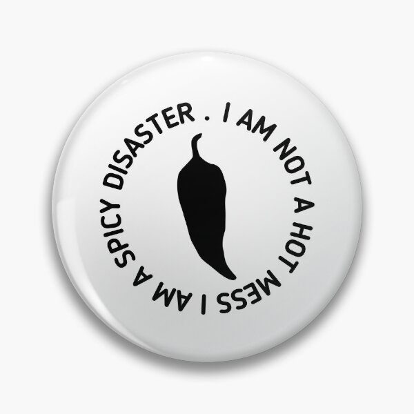 Item preview, I Am Not A Hot Mess I Am A Spicy Disaster - Stickman Black Version designed and sold by Stickman--.