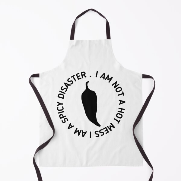 Item preview, I Am Not A Hot Mess I Am A Spicy Disaster - Stickman Black Version designed and sold by Stickman--.