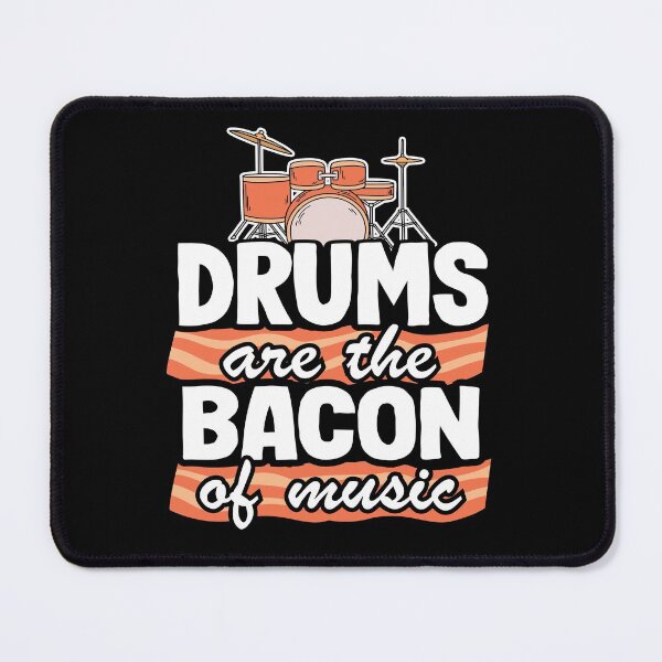 Item preview, Drums Are The Bacon Of Music Funny Drummer Bacon Gift designed and sold by Stronzi.