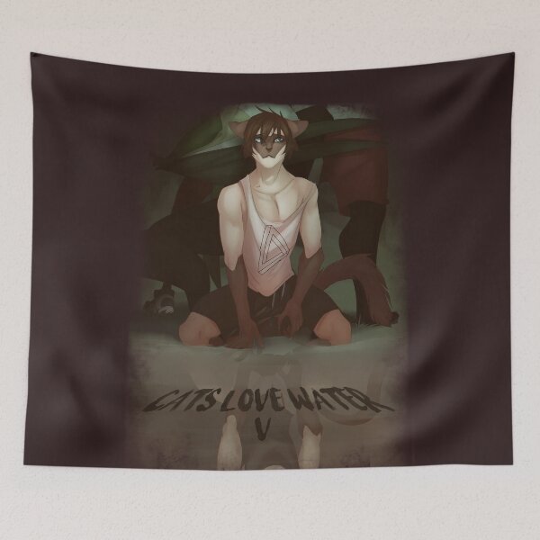 Item preview, Cats Love Water V designed and sold by Peritian.