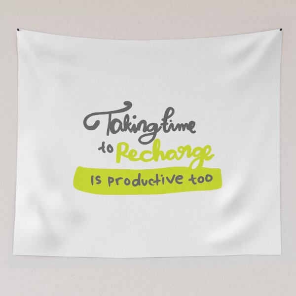 Item preview, Taking Time to Recharge is Productive Too designed and sold by SuperCutsTshirt.