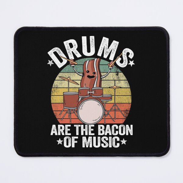 Item preview, Drums Are The Bacon Of Music Funny Drummer Gift Bacon designed and sold by Stronzi.