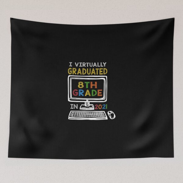 Item preview, I Virtually Graduated 8th Grade Class 2021 Graduation designed and sold by Sayfullahsel.
