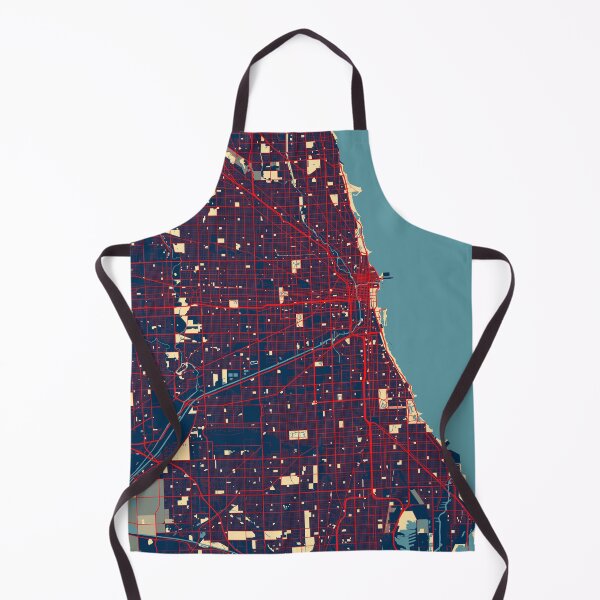 Item preview, Chicago City Map of Illinois, USA - Hope designed and sold by deMAP.