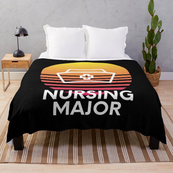 Item preview, Nursing Major Colorful Sunset College Student Graphic designed and sold by EllConApparel.