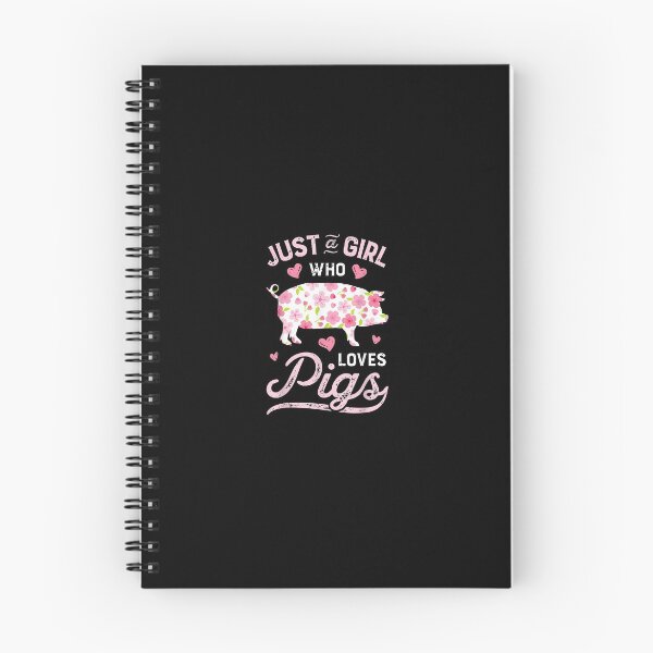 Item preview, Just a Girl who Loves Pigs Funny Pig Farmer designed and sold by Sayfullahsel.