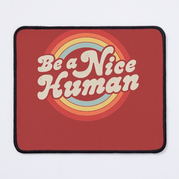 Item preview, Be A Nice Human Be Kind Women Inspirational Kindness Retro T-Shirt designed and sold by titikikitaka.