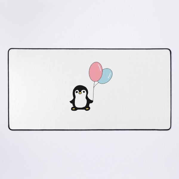 Item preview, Small penguin with balloons doodle designed and sold by FashionN5.